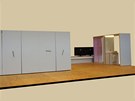 Novinka veletrhu Salone del Mobile 2013 - Elastic Living - systém modulárních