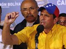 Takový kousek chybl. Henrique Capriles se nechce smíit s porákou v