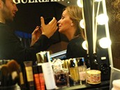 Make-up artista Maxime Poulin a Ivana Chlkov