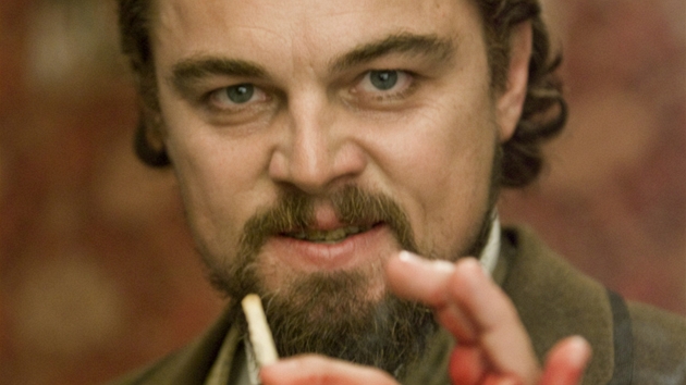Leonardo Di Caprio ve filmu Nespoutan Django