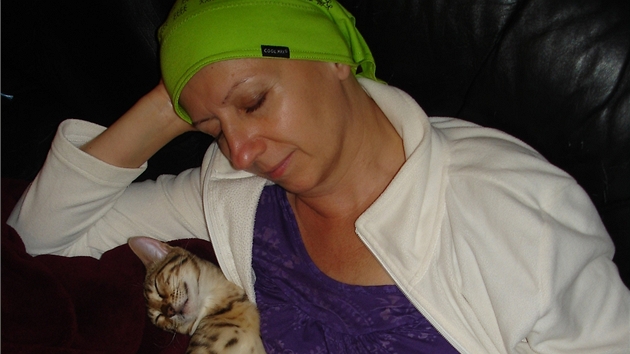 Miriam Kotorov po druh chemoterapii