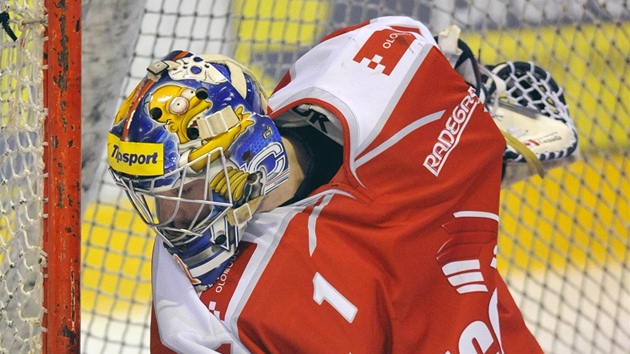 Olomouck brank Tom Halsz se ohl za pukem ve sv brance