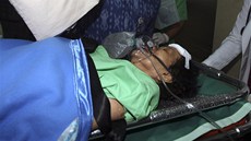 Zranný pasaér z letadla spolenosti Lion Air (13. dubna 2013)