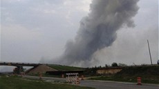 Výbuch v továrn na hnojiva v texaském msteku West (18. dubna 2013)