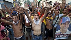 Pond�lní protesty proti výsledk�m venezuelských prezidentských voleb by se