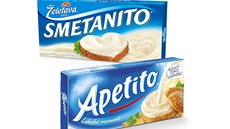 Tavené sýry Smetanito a Apetito