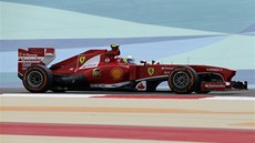 Felipe Massa při tréninku na Velkou cenu Bahrajnu