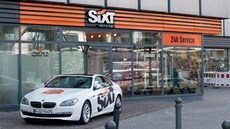 Poboka autopjovny Sixt v Berlín