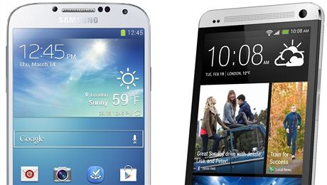 HTC One patí k hlavním rivalm Samsungu Galaxy S 4.