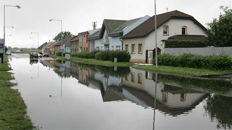 Povodí Moravy do záí zejm dokoní budování protipovodové ochrany jihu Olomouce, ím se riziko zaplavení této ásti msta výrazn sníí. (Ilustraní snímek)