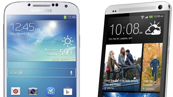 HTC One patí k hlavním rivalm Samsungu Galaxy S 4.