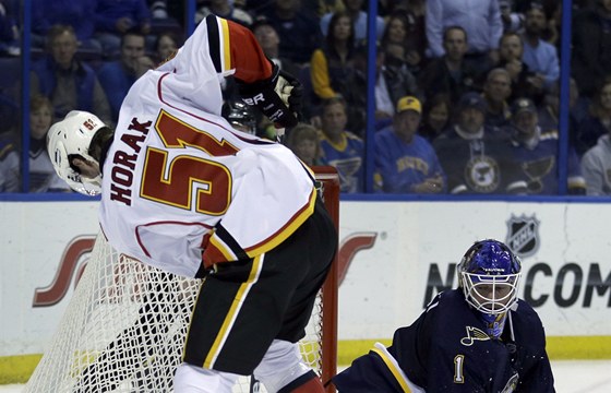 Roman Horák jet v dresu Calgary