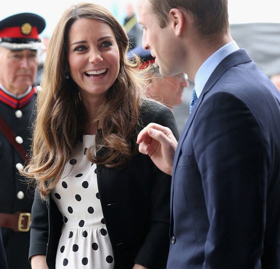 Thotná vévodkyn z Cambridge Catherine a její manel princ William (26. dubna...