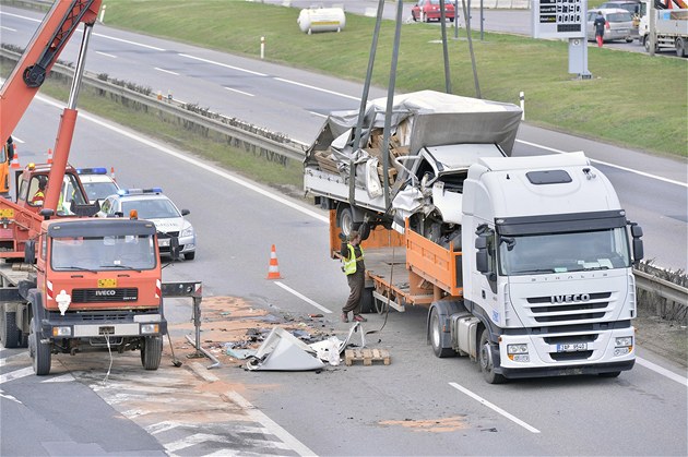 Nehoda nákladního auta (ilustraní foto)