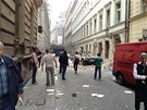 Výbuch v praské Divadelní ulici (29. dubna)