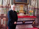 Litomický biskup Jan Baxant íká, e soukromá kaple je jeho osobní pracovnou.