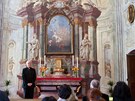 Kaple svatého Vavince patí k bytu litomického biskupa, take veejnost do