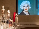 Z výstavy vnované Marilyn Monroe
