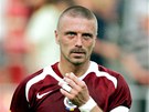 Fotbalista AC Sparta Tomá epka pi utkání s Libercem (14. kvtna 2007)