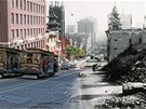 Jedno z turistických lákadel San Francisca - staiké tramvaje na California