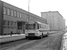 První z autobus M 11 nasazený v roce 1965 na lince . 134, která tehdy