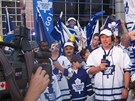MDIA A FANOUCI. Hokej v Torontu je v centru pozornosti nejvtch kanadskch