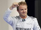 NEJRYCHLEJÍ. Pole position v Bahrajnu získal Nico Rosberg z Mercedesu.