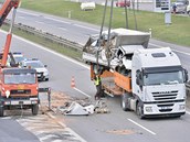 Nehoda nákladního auta (ilustrační foto)