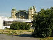 Prmyslový palác na praském Výstaviti (ilustraní foto)