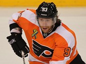 Jakub Vorek v dresu Philadelphie Flyers