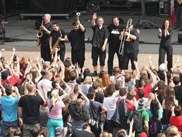 Open air festival Majáles Plze 2013.