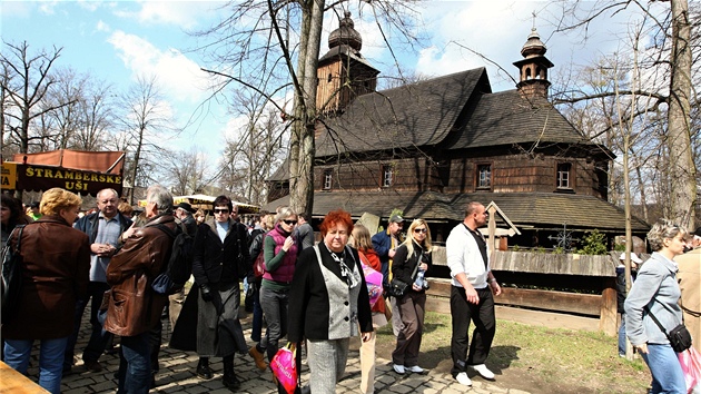 Rožnovský skanzen je tradičně jedním z turisticky nejvyhledávanějších míst ve Zlínském kraji.