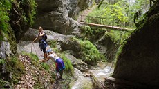 Roklina Kyse nad Obrovským vodopádem