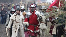 V Libušíně u Kladna se o víkendu uskutečnila největší středověká bitva v České