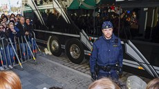 védská policie prohledala autobus Justina Biebera.