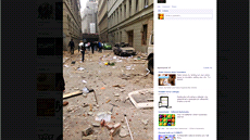 První fotka z místa výbuchu (autor: Olli Vainio)