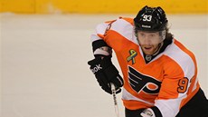 Jakub Voráek v dresu Philadelphie Flyers