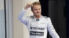 NEJRYCHLEJŠÍ. Pole position v Bahrajnu získal Nico Rosberg z Mercedesu.