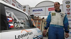 Václav Pech po vítzství na Rallye umava.