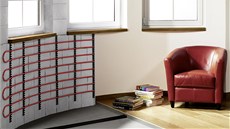 Plo�né temperování st�n. Moderní systémy lze individuáln� p�izp�sobit tvaru