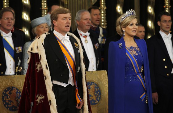 Sloením slibu nizozemskému parlamentu se formáln ujal vlády nový král...