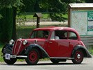 Modernizovaná Hadimrška Tatra 57b, vyráběná v letech 1938-1948, byla poslední...