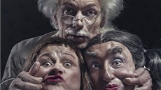 Protagonisté inscenace Podivné odpoledne dr. Zvonka Burkeho v Klicperov�