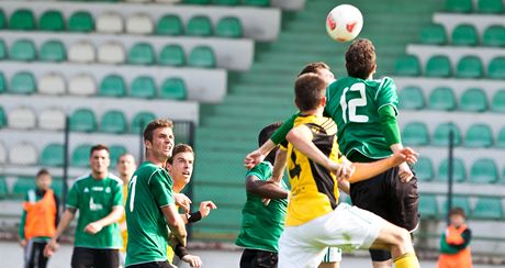 Momentka z utkání Most - Bohemians Praha 1905.