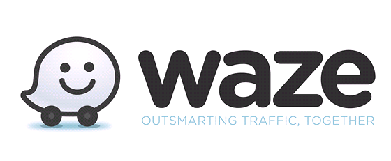 Logo bezplatné navigace Waze