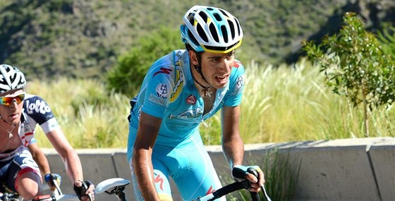 Italský cyklista Vincenzo Nibali