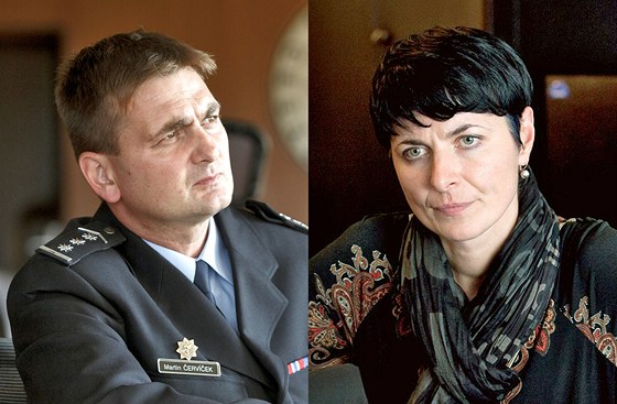 Martin ervíek a Lenka Bradáová