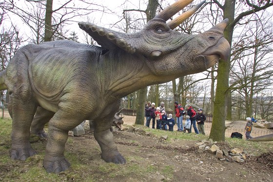 Dinopark v Plzni láká tisíce malých návtvník.
