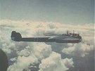 Nmecký bombardér Dornier Do 17Z na vzácném barevném snímku 