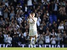 Fotbalista Gareth Bale z Tottenhamu dkuje fanoukm za podporu.